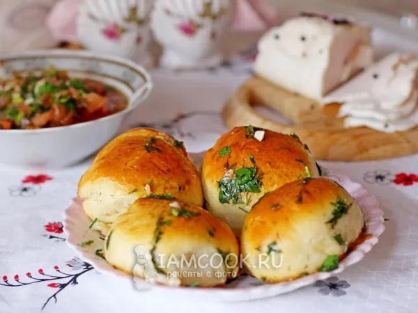 Фото блюда: Пампушки чесночные