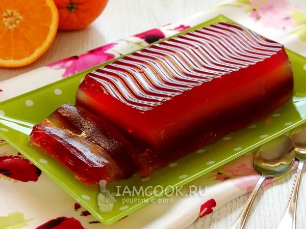 Фото блюда: Фруктовое желе