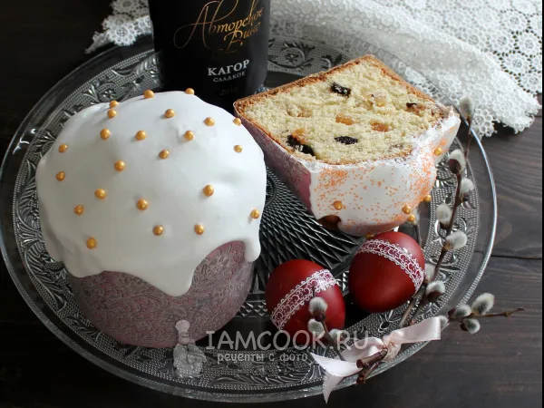 Фото блюда: Кулич с манкой