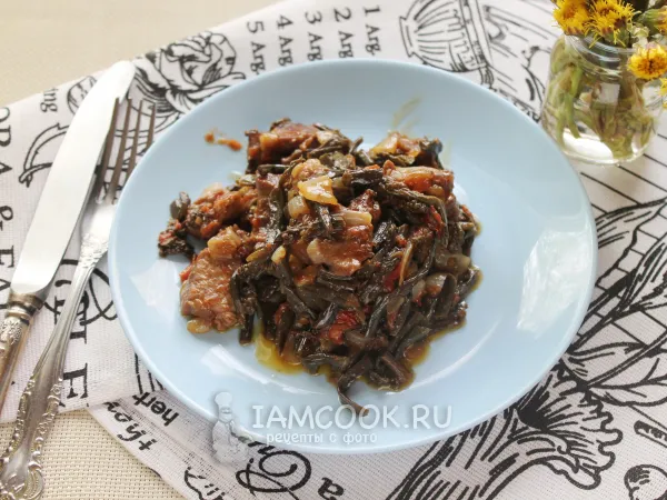 Фото блюда: Папоротник с мясом