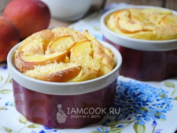 Фото блюда: Клафути с персиками