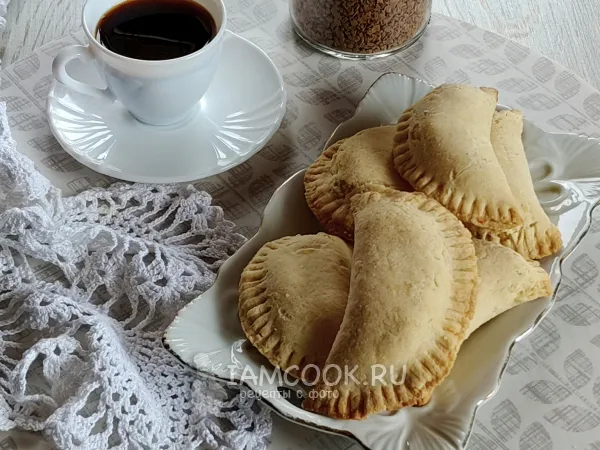 Фото блюда: Пирожки с картошкой из песочного теста