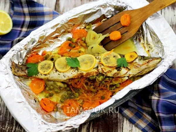 Фото блюда: Судак фаршированный в духовке
