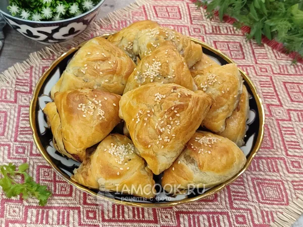 Фото блюда: Тандырная самса в духовке