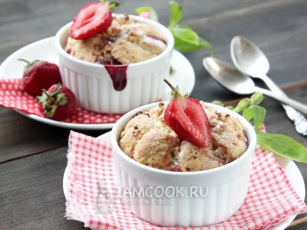 Фото блюда: Коблер с замороженными ягодами