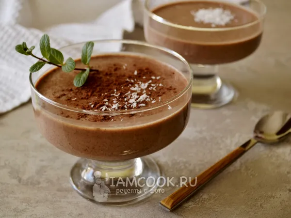 Фото блюда: Шоколадный мусс ПП