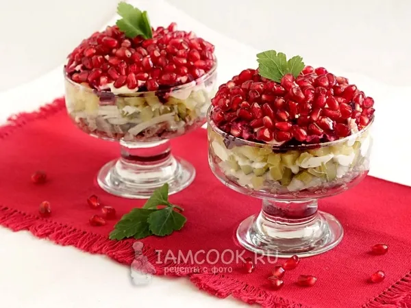 Фото блюда: Гранатовый салат