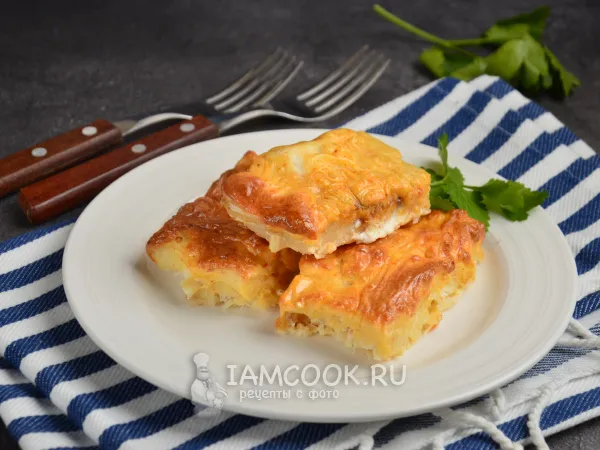 Фото блюда: Треска в кляре в духовке