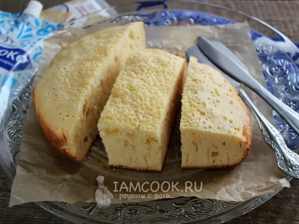 Фото блюда: Кекс на сгущенном молоке с белым шоколадом