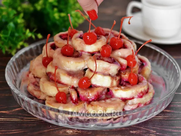 Фото блюда: Торт «Вишневая горка»