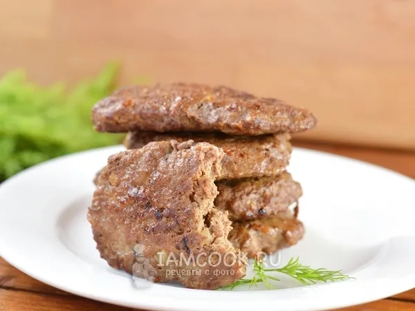 Фото блюда: Печеночные оладьи по Дюкану