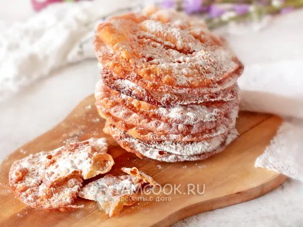 Фото блюда: Хворост-лепешка