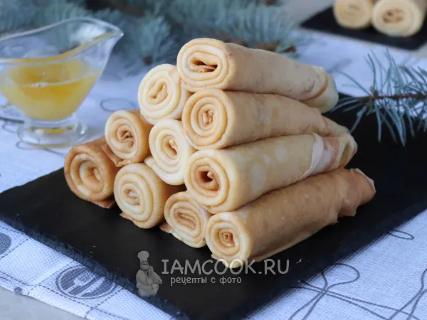 Фото блюда: Медовые блины