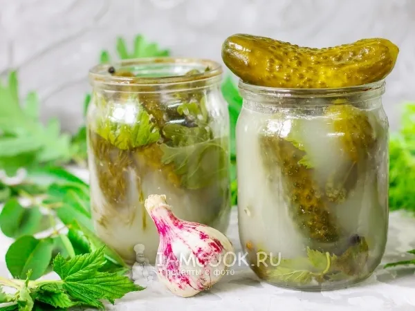 Фото блюда: Квашеные огурцы холодным способом