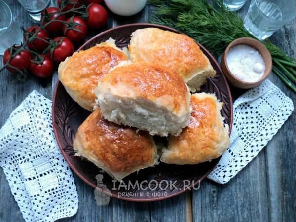 Фото блюда: Духовые пирожки с печенкой