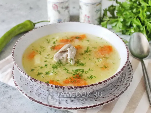 Фото блюда: Суп из бедра индейки