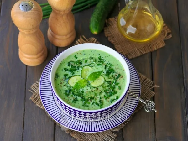 Фото блюда: Огуречный суп