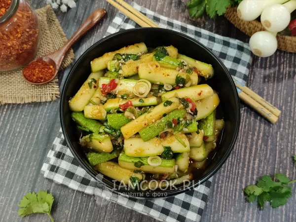 Фото блюда: Битые кабачки