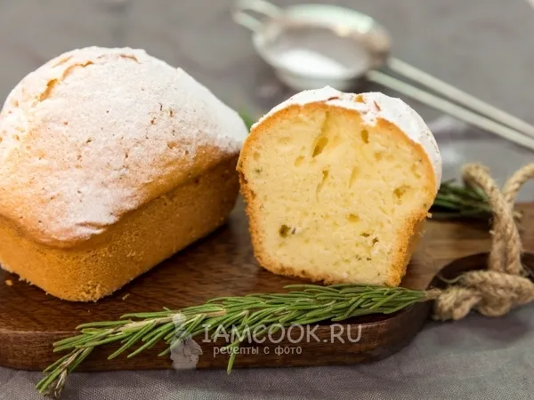 Фото блюда: Кекс с розмарином