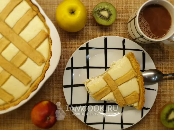 Фото блюда: Тарт с творожным кремом