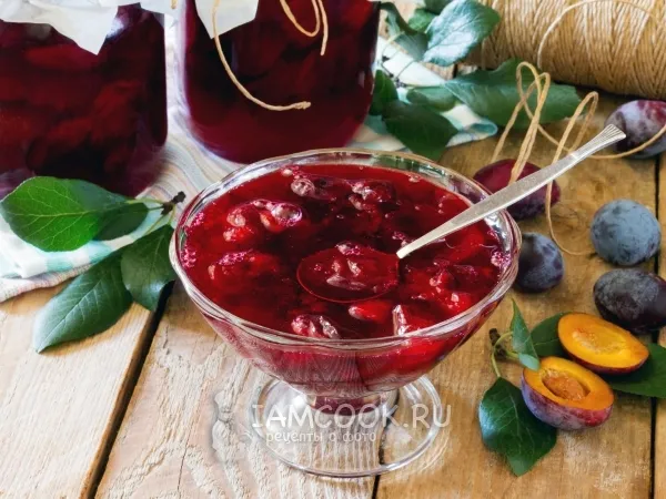 Фото блюда: Сливы в собственном соку на зиму