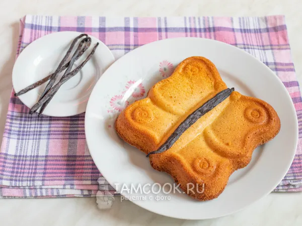 Фото блюда: Ванильный кекс в духовке