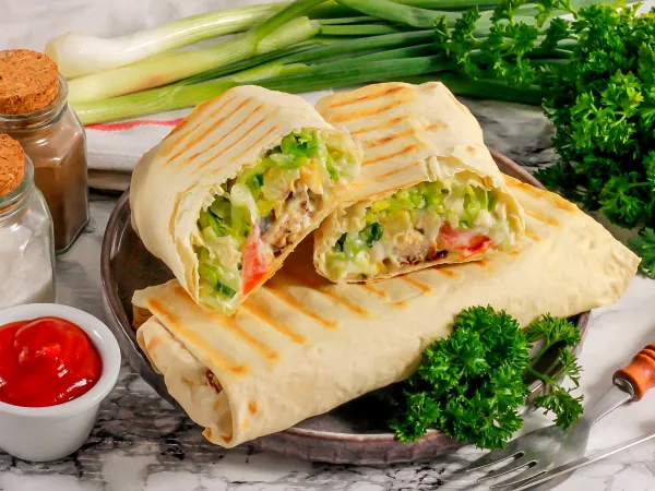 Фото блюда: Шаурма с шашлыком