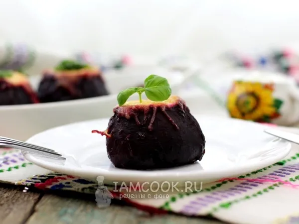 Фото блюда: Свекла запечённая в духовке в фольге