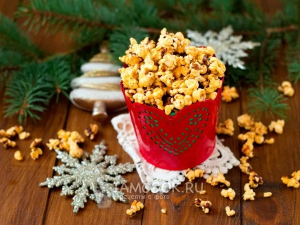 Фото блюда: Попкорн в домашних условиях
