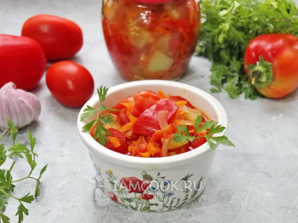 Фото блюда: Венгерская закуска на зиму с морковью