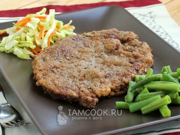 Фото блюда: Венский шницель