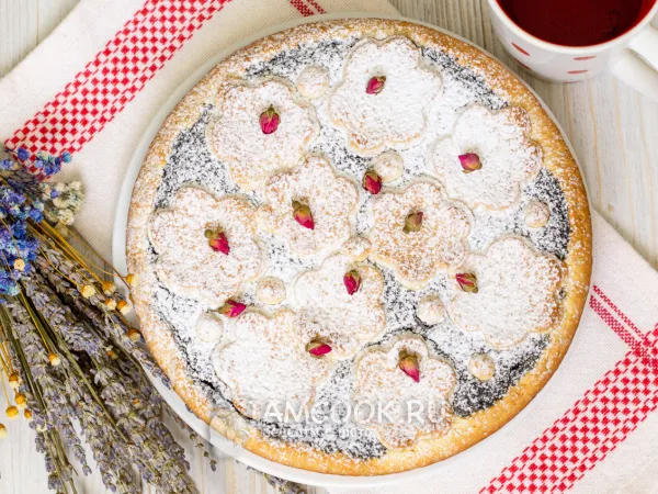 Фото блюда: Пирог с маковой начинкой (домашней)