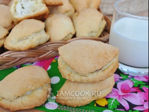 Фото блюда: Печенье с творожной начинкой