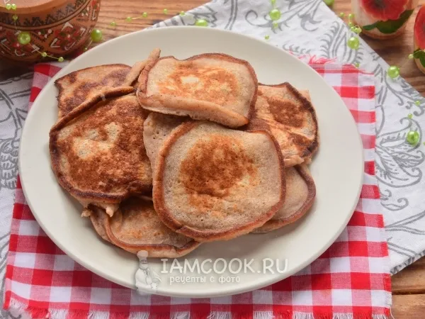 Фото блюда: Оладьи из льняной муки