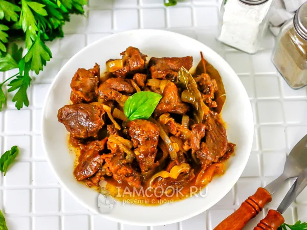 Фото блюда: Говяжьи щечки