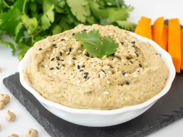 Фото блюда: Хумус из баклажанов (с нутом)