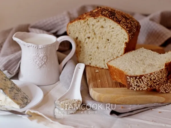 Фото блюда: Картофельный хлеб на сливках