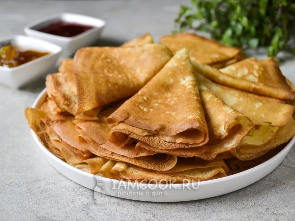 Фото блюда: Блины столовские