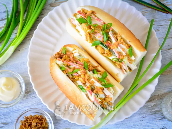 Фото блюда: Краб-дог