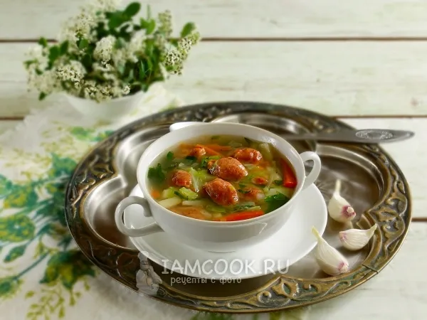 Фото блюда: Постный суп с клецками