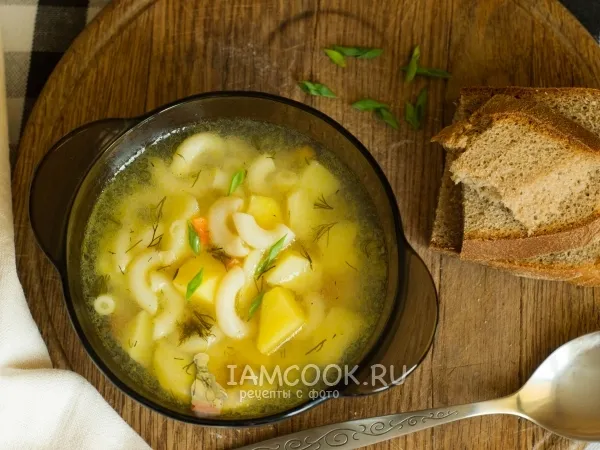 Фото блюда: Легкий суп с дымком
