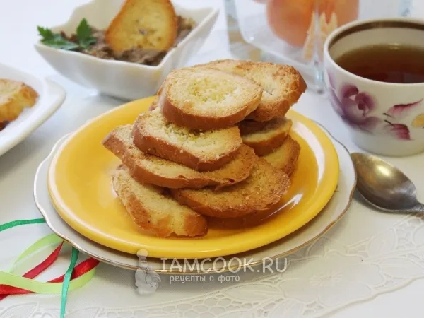 Фото блюда: Сухарики закусочные