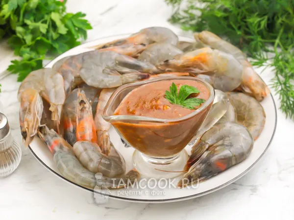 Фото блюда: Маринад для креветок на гриле