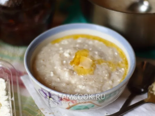 Фото блюда: Каша ячневая размазня (на молоке)