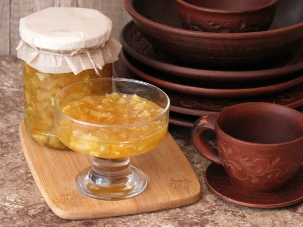 Фото блюда: Варенье из кабачков с имбирем и лимоном