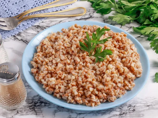 Фото блюда: Гречка с майонезом