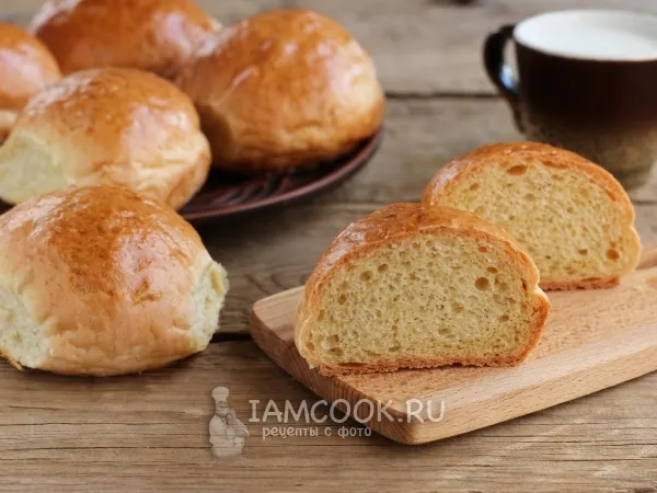 Фото блюда: Розовые булочки