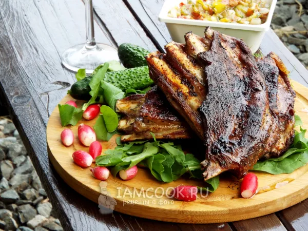 Фото блюда: Бараньи ребрышки на гриле