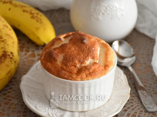 Фото блюда: Банановое суфле