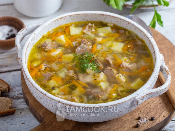 Фото блюда: Щи из крошева с говядиной